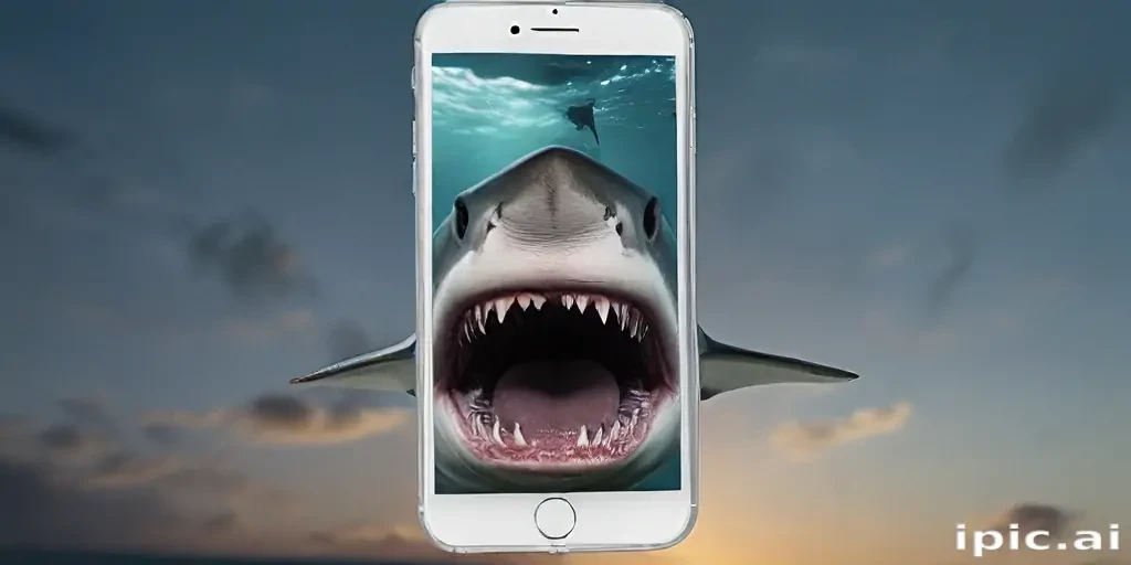 shark iphone wallpaper