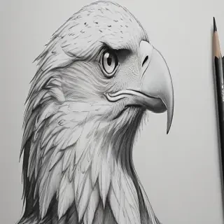 eagle drawing