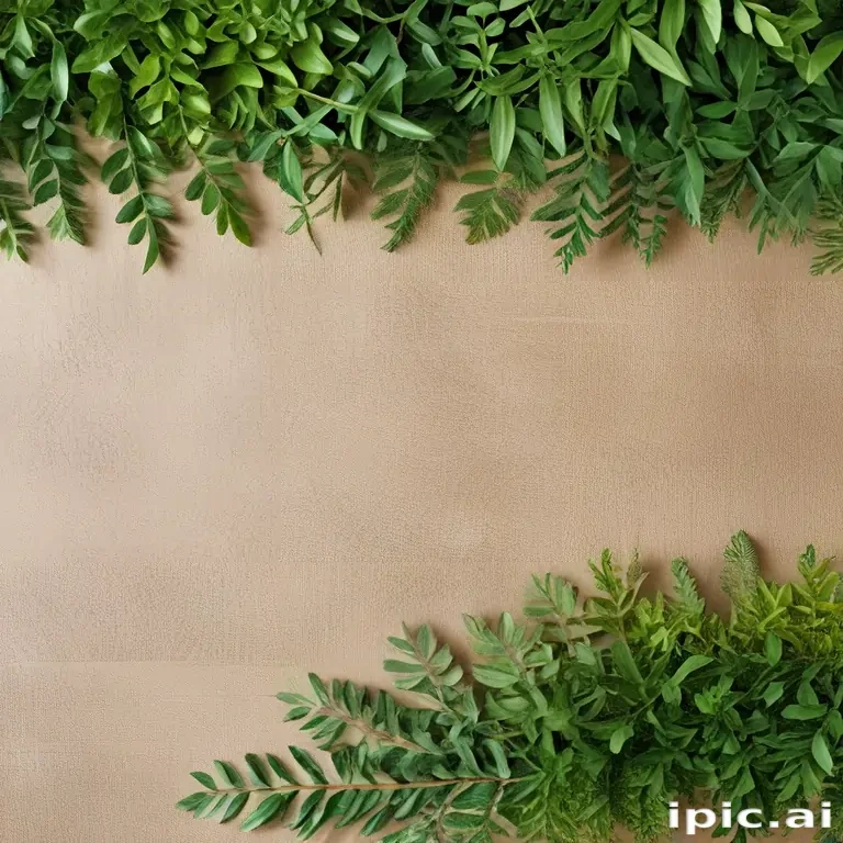 greenery border