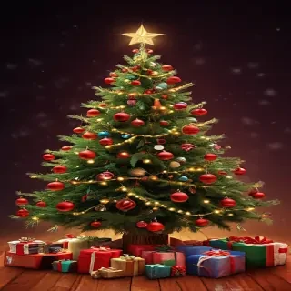 astetic christmas wallpaper