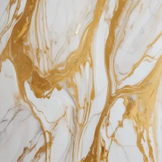 white and gold marble background