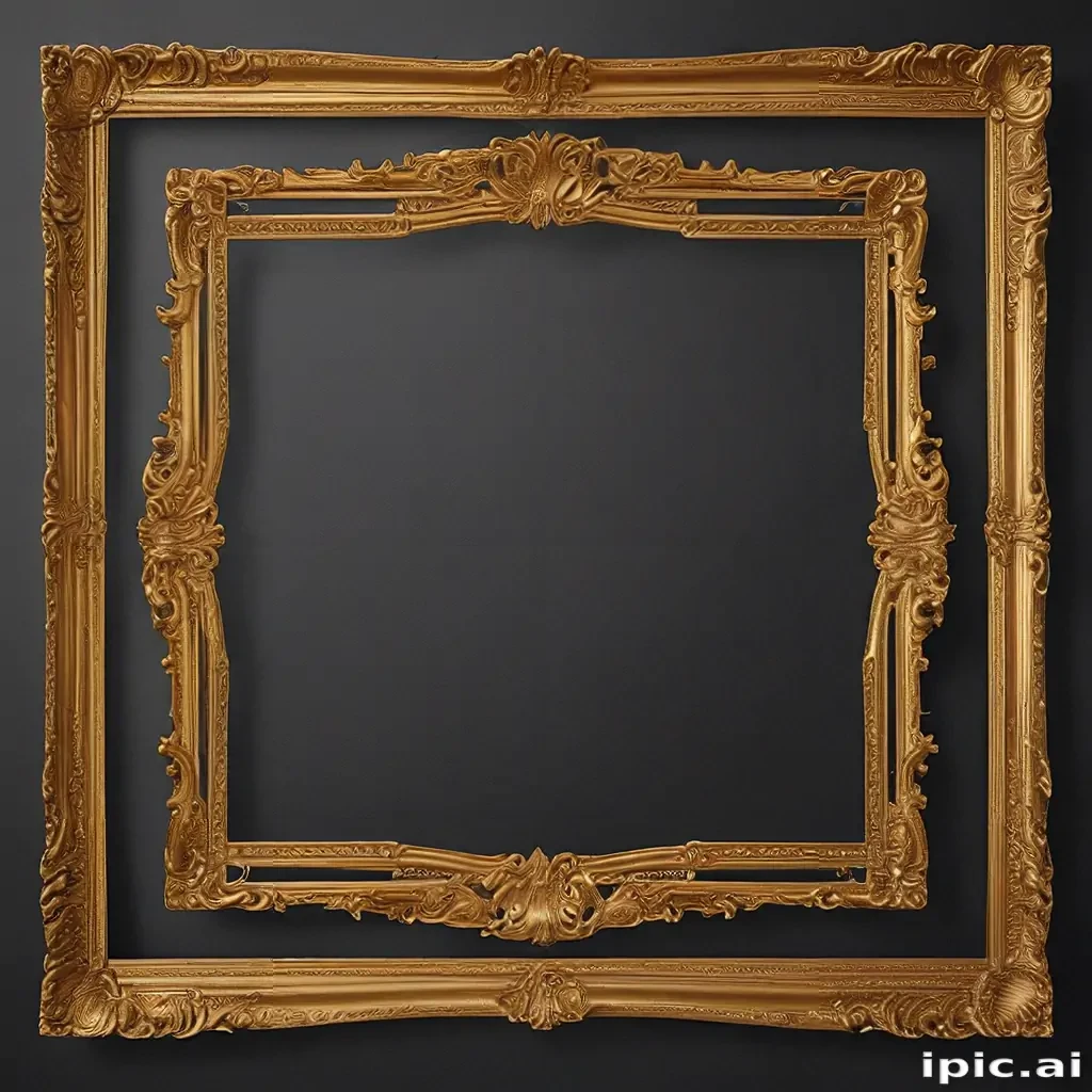 golden frame border