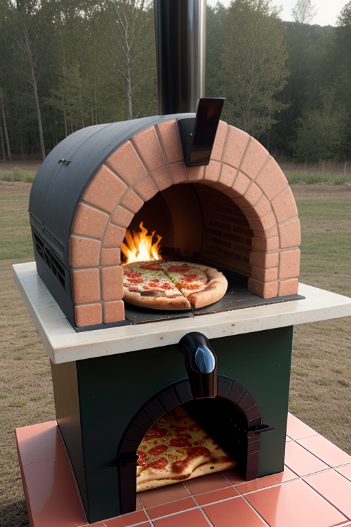 how hot does a pizza oven get