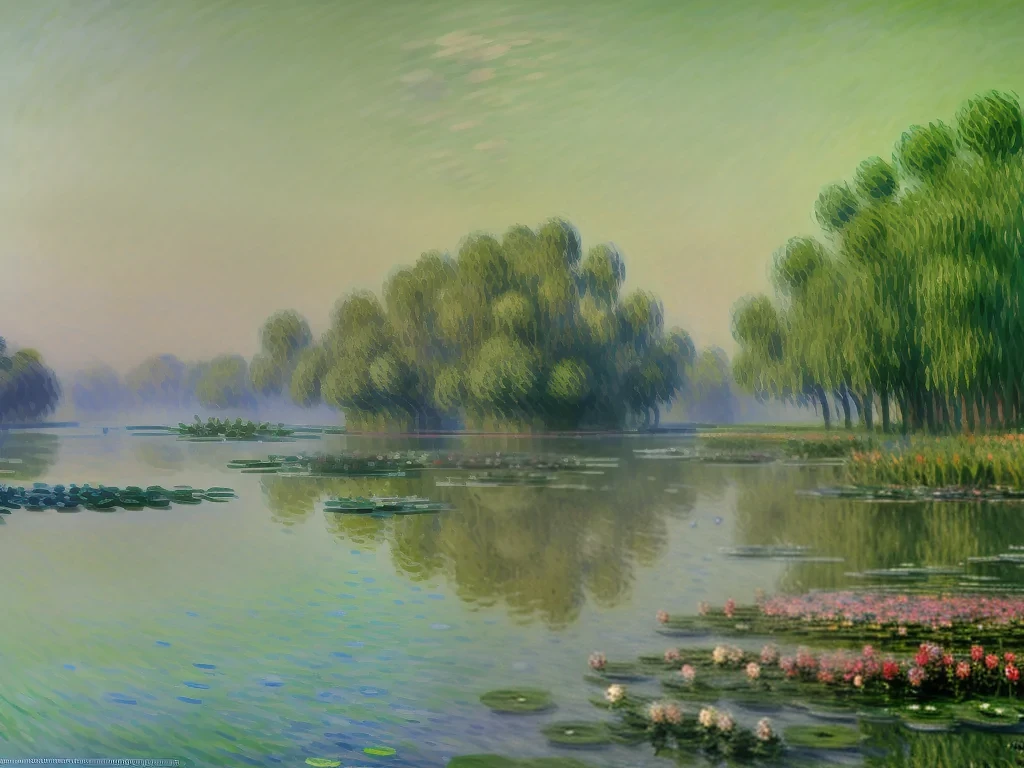 monet paintings wallpaper