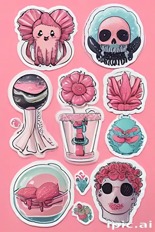 aesthetic printable stickers