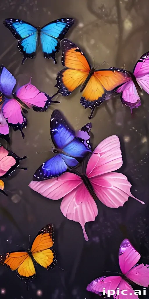 beautiful butterflies wallpaper