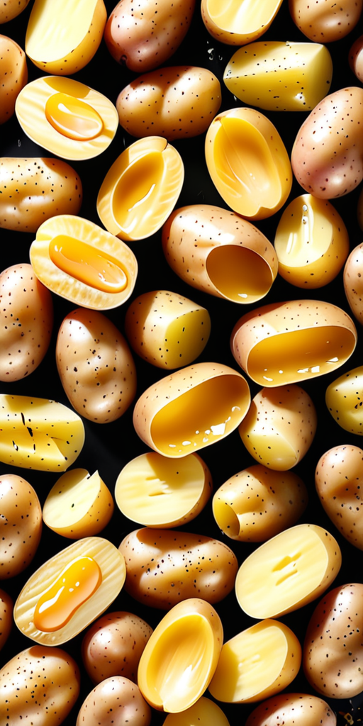 honey gold bite size potatoes