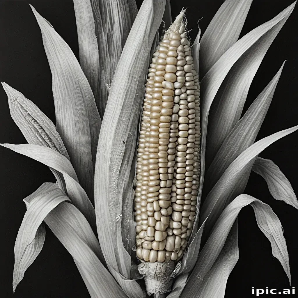 corn drawing