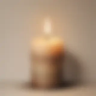 candle drawing