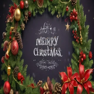 merry christmas png transparent