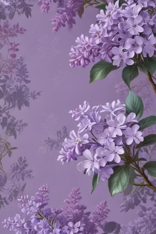 aesthetic lilac wallpaper