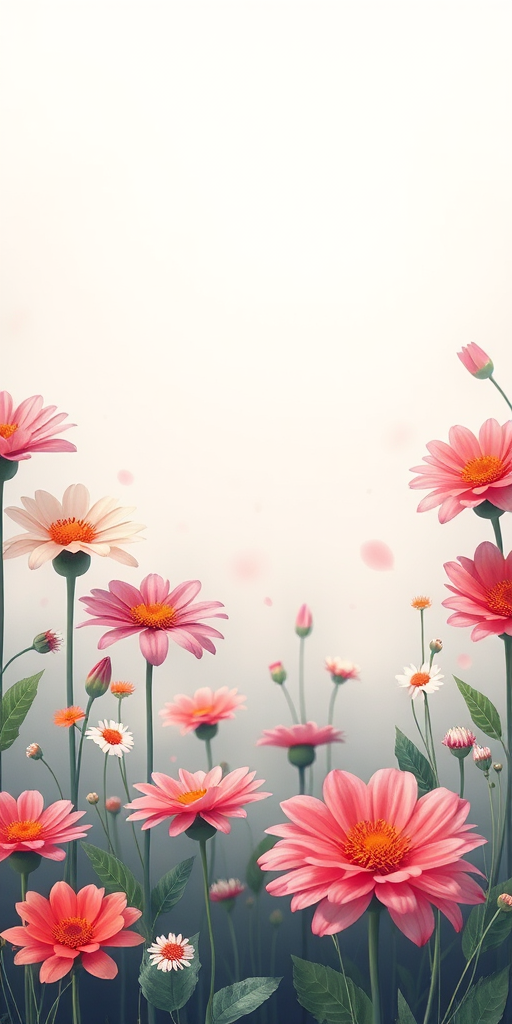 flower screen background