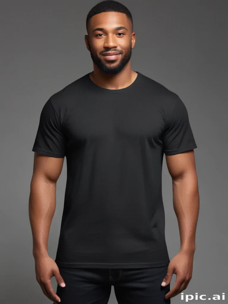 black tee png