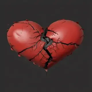 broke heart png