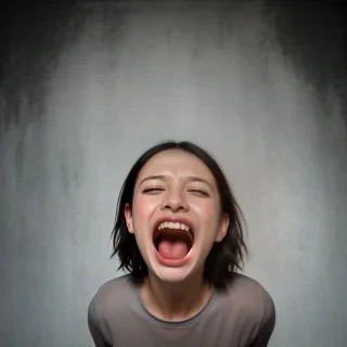 screaming background
