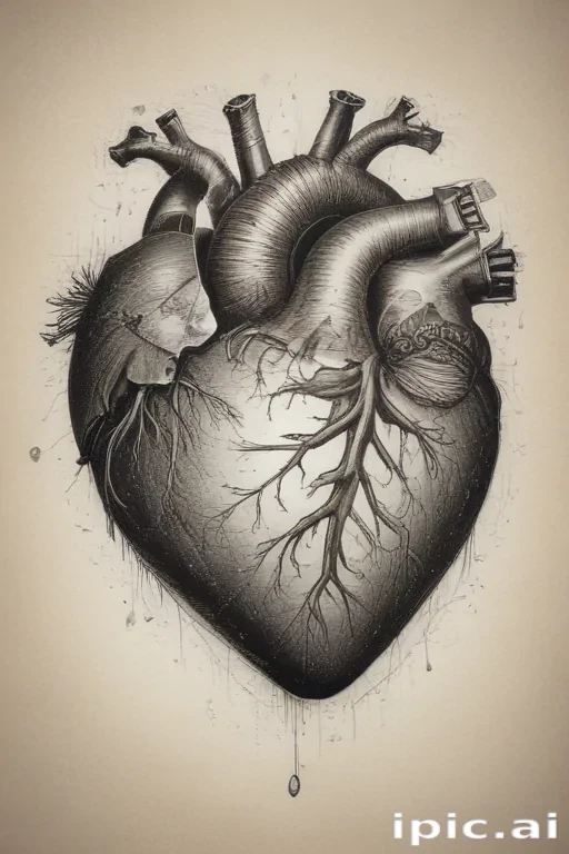 hand drawn heart