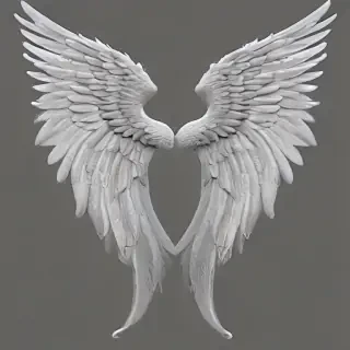 angel wings transparent background