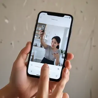 person holding phone