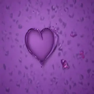purple wallpaper heart