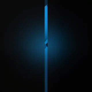 black background blue