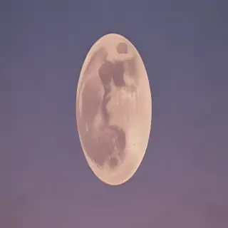 aesthetic crescent moon