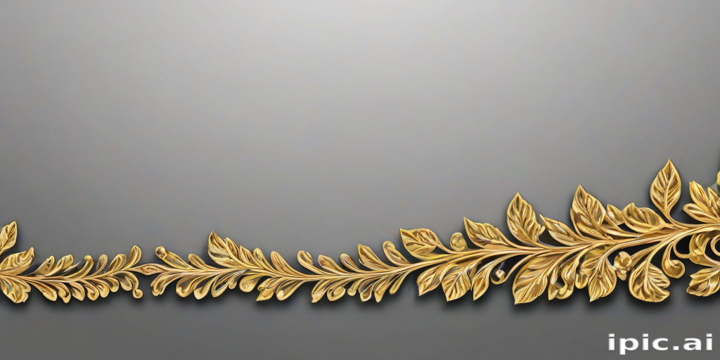 transparent background gold border