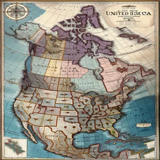 map of the united states of america