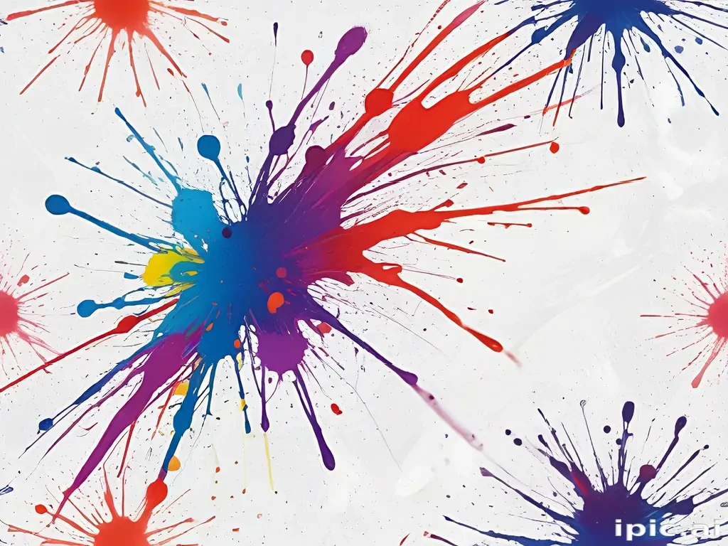 paint splatter transparent