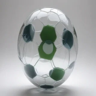 transparent soccer ball