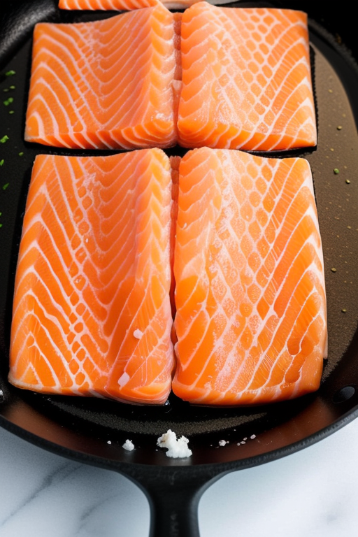 can u air fry frozen salmon