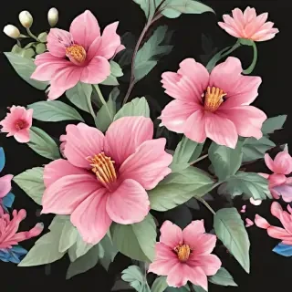 flowers png aesthetic