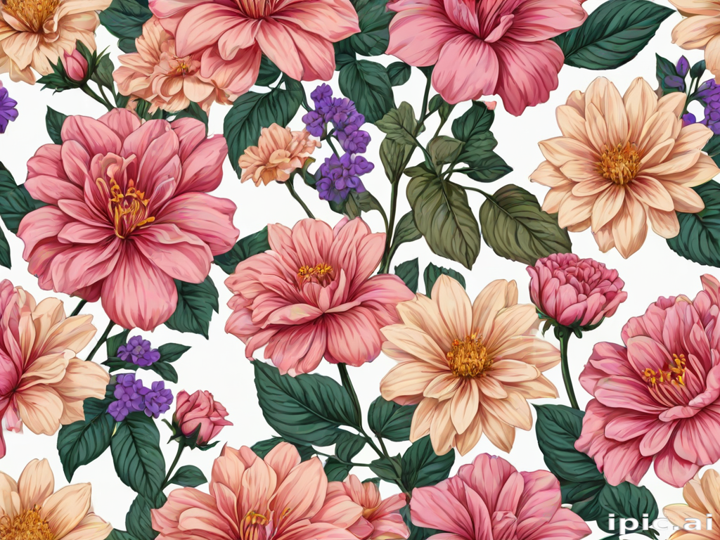 aesthetic flowers png