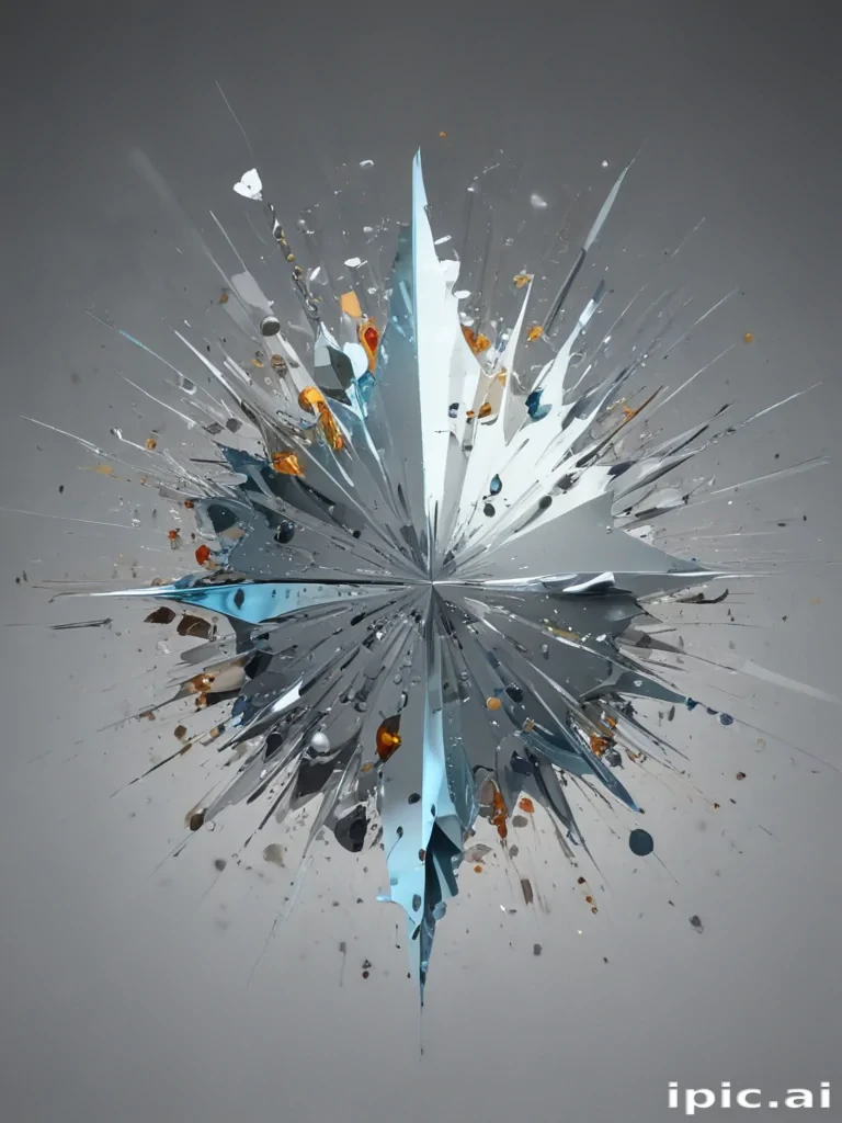 glass shattering png