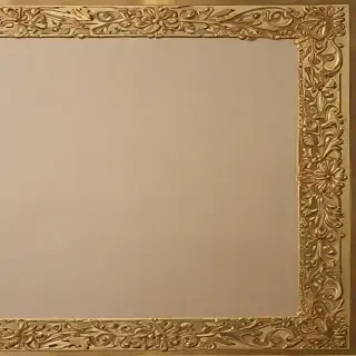 golden border