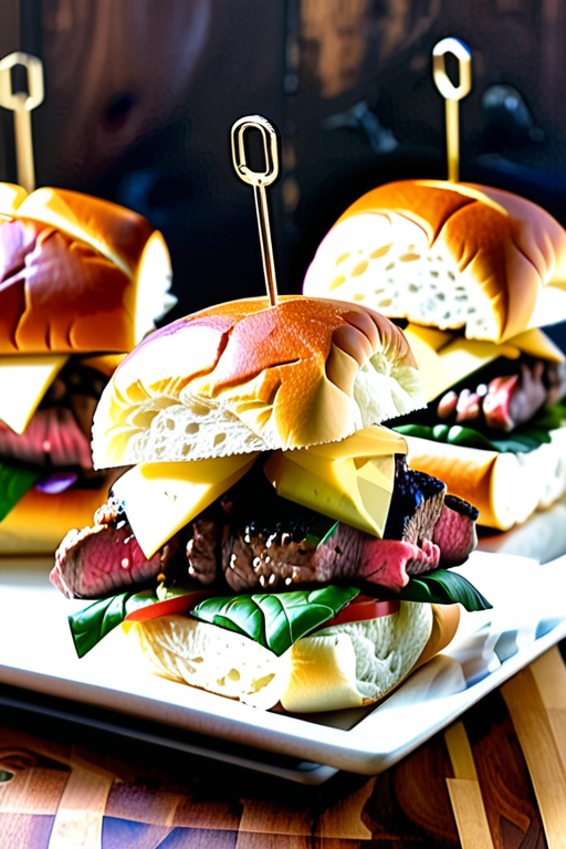steak sliders with hawaiian rolls