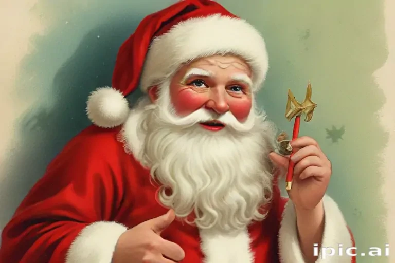 vintage santa image