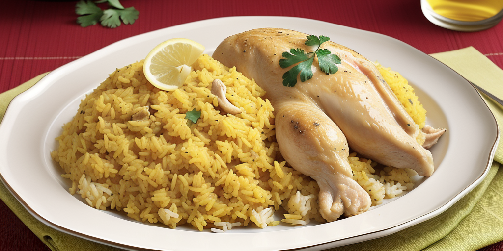 chicken and yellow rice recipe