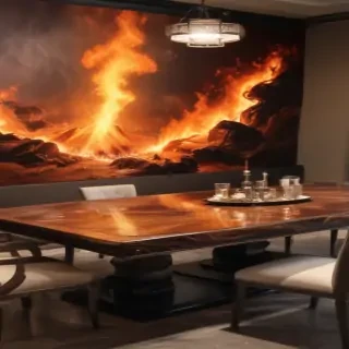 background with table