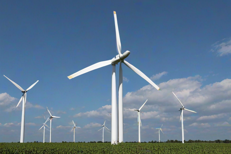 wind turbine png