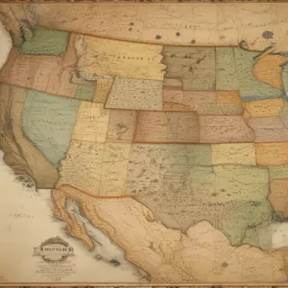 united states map with state names