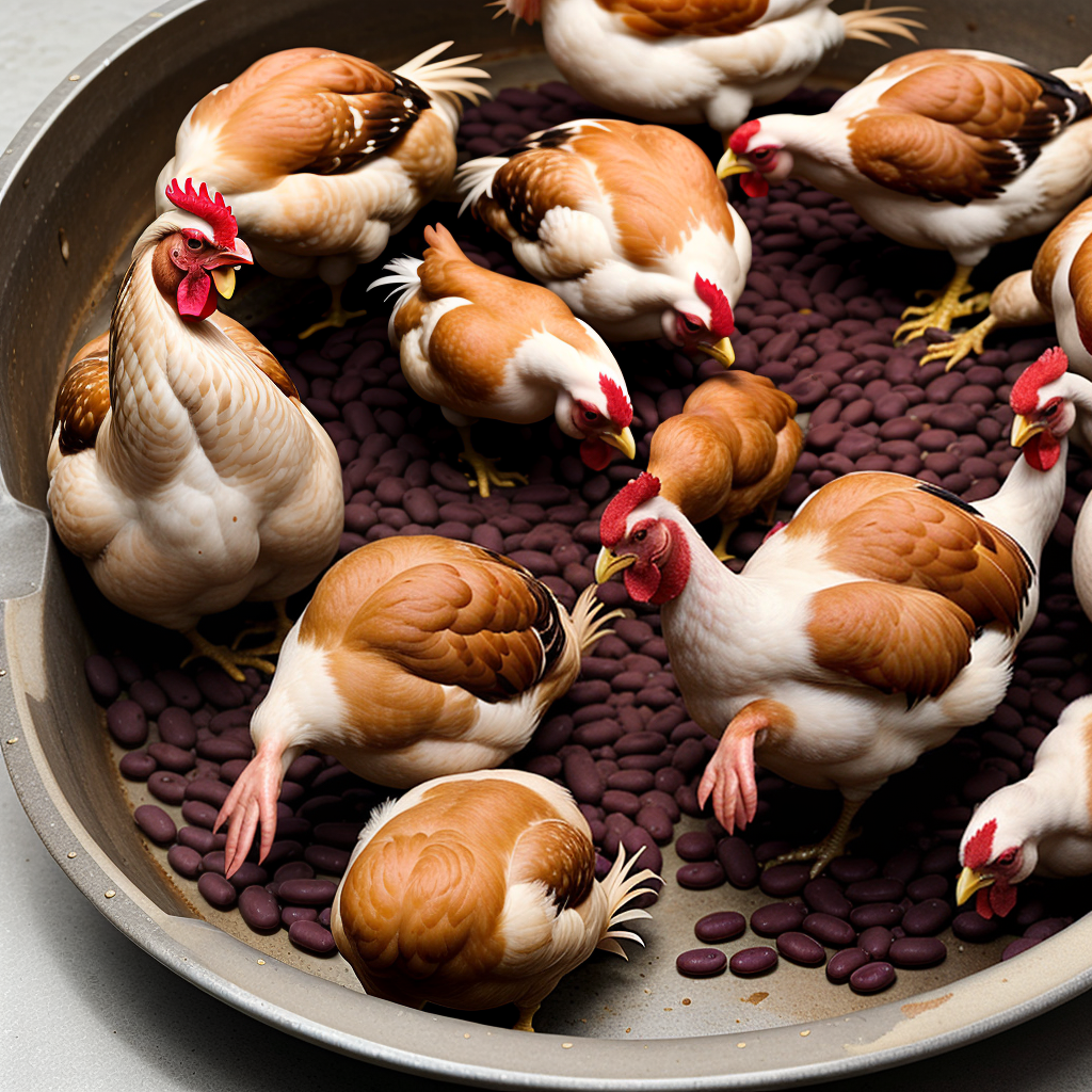 can chickens eat black beans