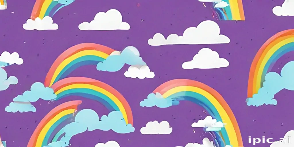 cute rainbow backgrounds