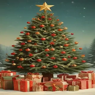 merry christmas vintage images