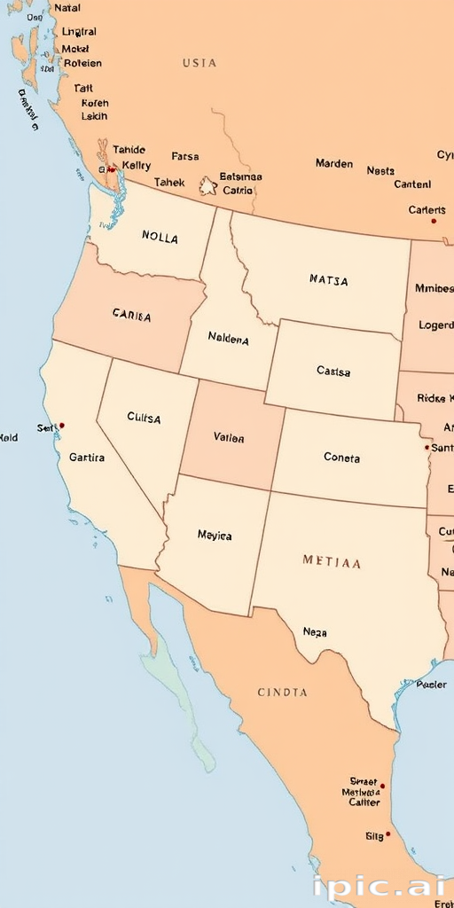 usa map states