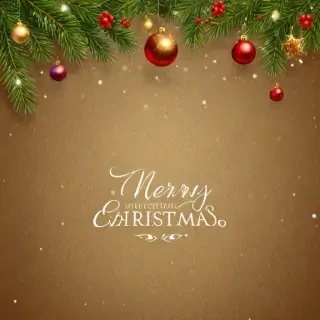 merry christmas transparent background