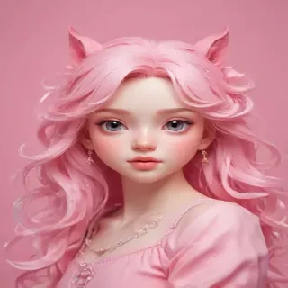 pink background cute