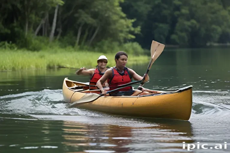 canoeing png