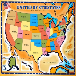 map of united states