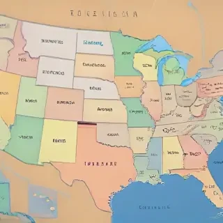 us states on a map