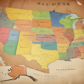 usa map states